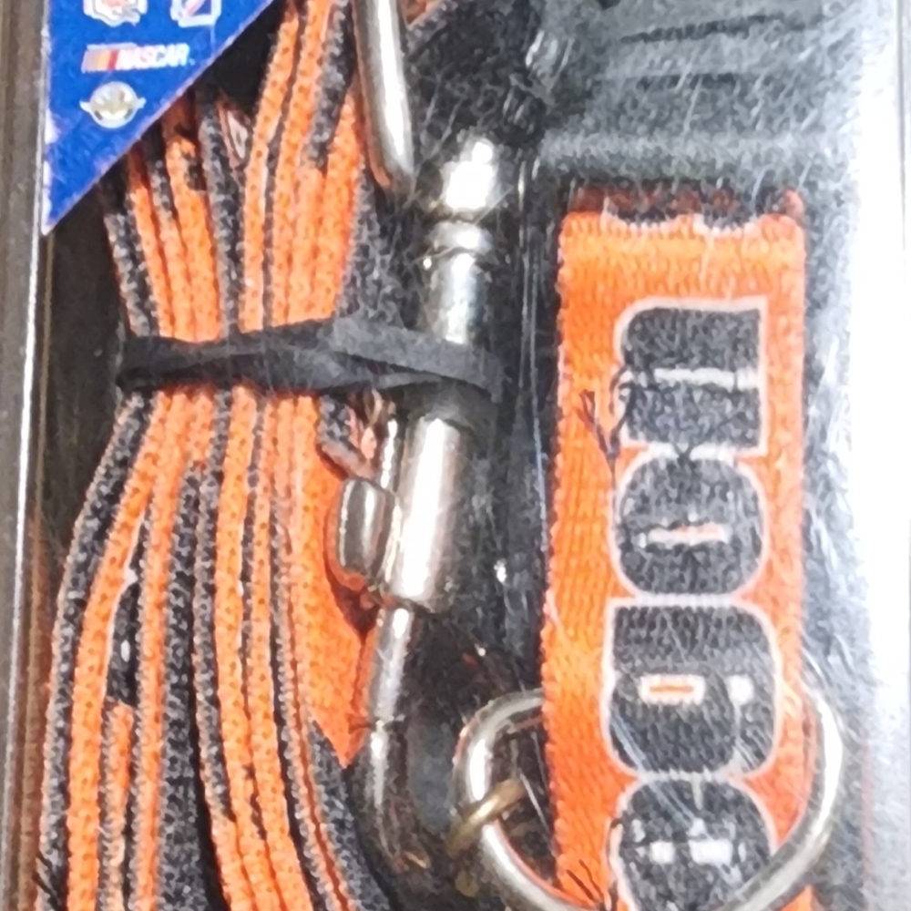OSU Black and Orange Dog Leash, Collar And ID Set NWT